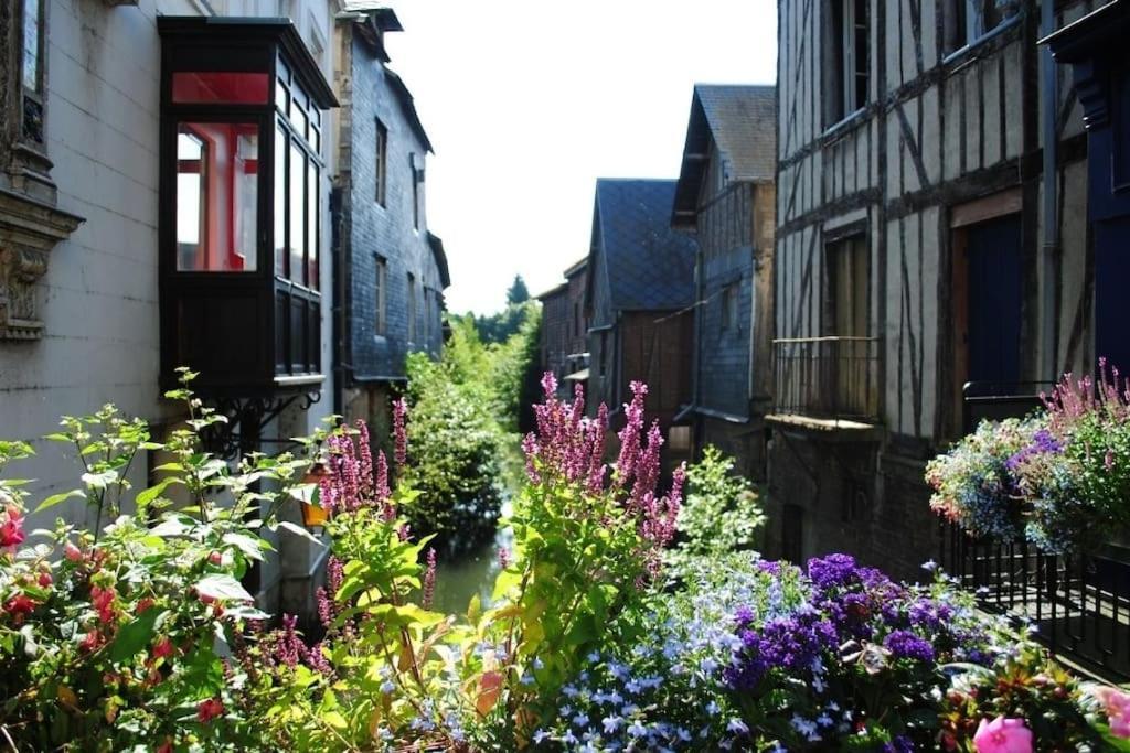 Chic Et Normand, Parking Facile, Wifi Hd Appartement Pont-Audemer Buitenkant foto