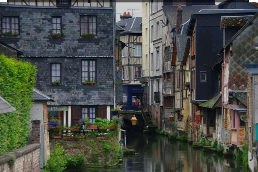 Chic Et Normand, Parking Facile, Wifi Hd Appartement Pont-Audemer Buitenkant foto